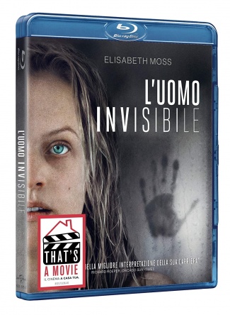 Locandina italiana DVD e BLU RAY L'uomo invisibile 